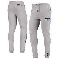 Men's Pro Standard Gray Seattle Seahawks Logo Jogger Pants