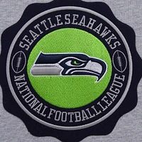 Sweat-shirt à capuche Pro Standard pour hommes, gris chiné, avec emblème des Seahawks de Seattle