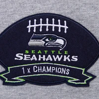 Sweat-shirt à capuche Pro Standard pour hommes, gris chiné, avec emblème des Seahawks de Seattle