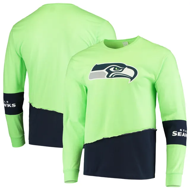 Lids Seattle Seahawks Nike Youth Local Split T-Shirt - Neon Green