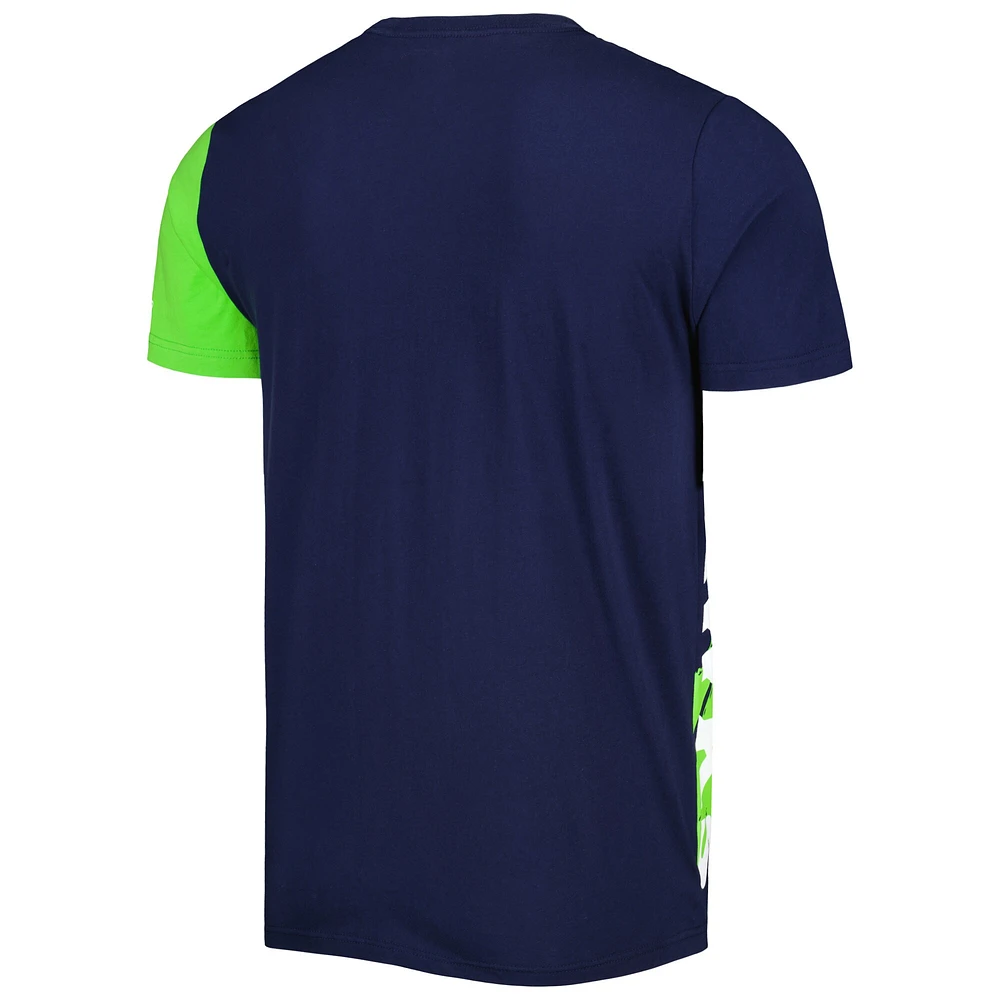 Men's Starter College Navy Seattle Seahawks Extreme Defender T-Shirt