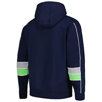 Sweat à capuche pour hommes Starter Navy Seattle Seahawks Captain