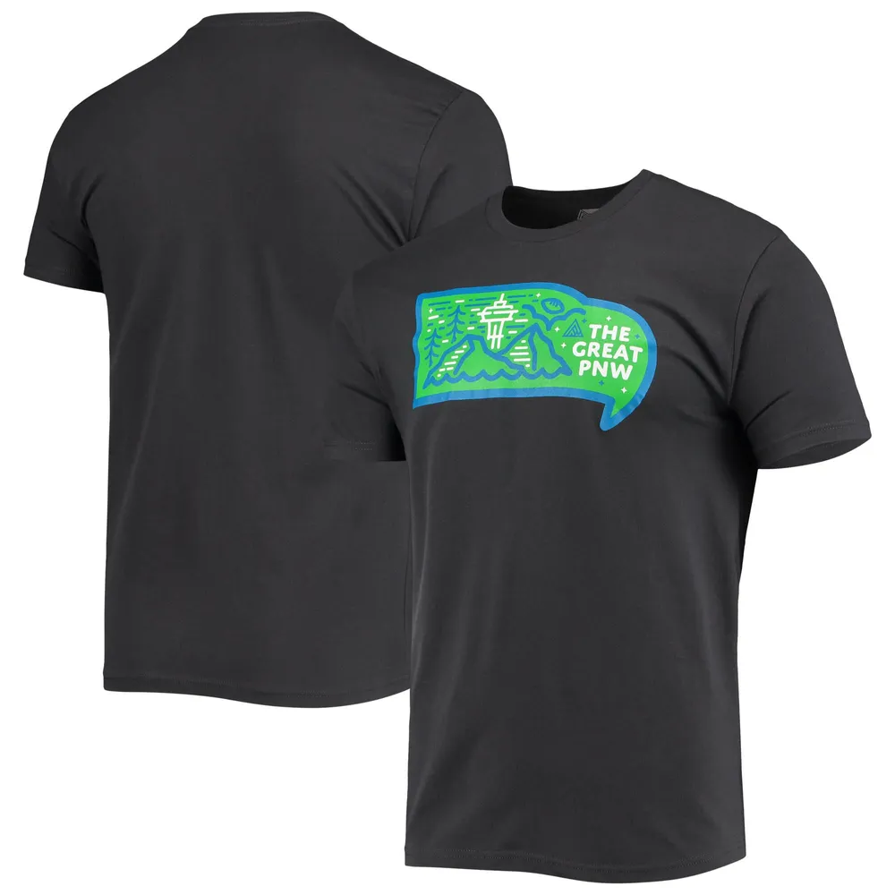 Lids Seattle Seahawks THE GREAT PNW United T-Shirt - Black