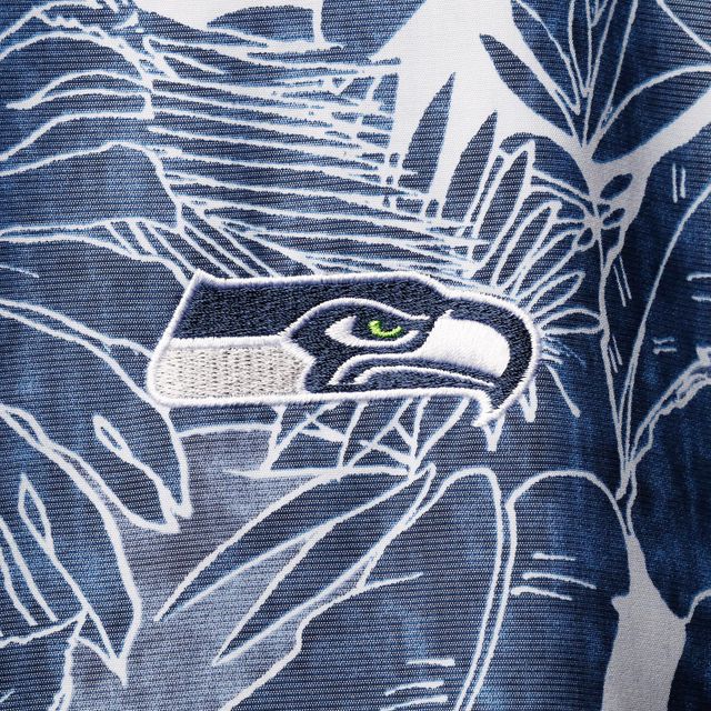 Men's Seattle Seahawks Floral Shirt