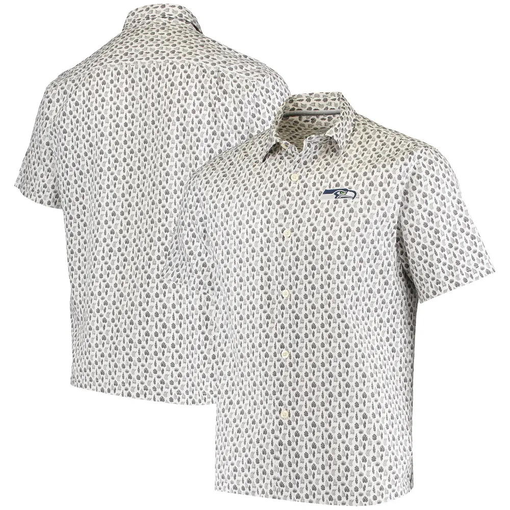 Lids Seattle Seahawks Tommy Bahama Baja Mar Woven Button-Up Shirt