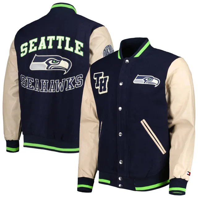 Lids Seattle Seahawks Youth Goal Line Stance Full-Zip Hoodie