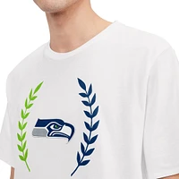 T-shirt Tommy Hilfiger blanc Seattle Seahawks Miles pour hommes