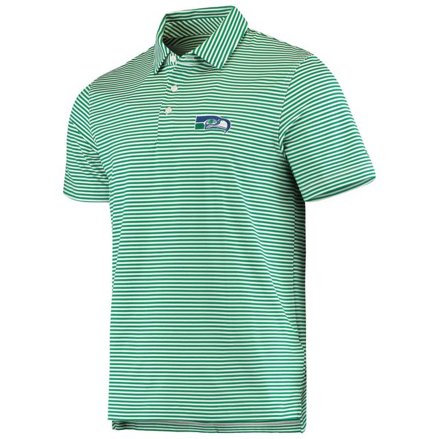 Polo pour homme Vineyard Vines Green Seattle Seahawks Winstead Stripe