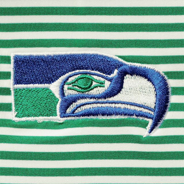 Polo pour homme Vineyard Vines Green Seattle Seahawks Winstead Stripe