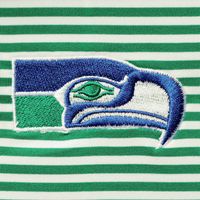 Men's Vineyard Vines Green Seattle Seahawks Winstead Stripe Throwback Polo