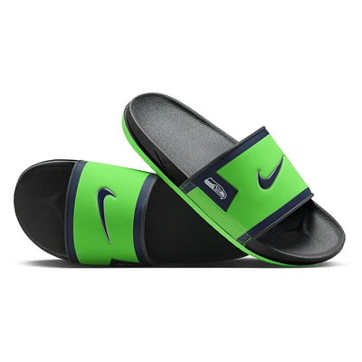 Sandales à glissière hors terrain Nike Seattle Seahawks 2024