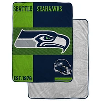 Pegasus  Seattle Seahawks 60" x 80" Sherpa Throw Blanket