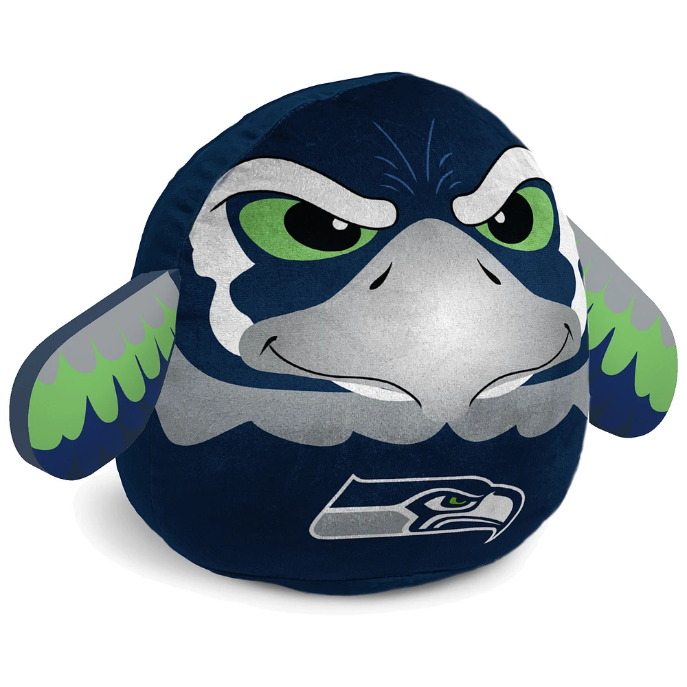 Oreiller mascotte en peluche Pegasus Seattle Seahawks avec caractéristiques