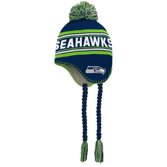 Men's New Era Neon Green Seattle Seahawks Core Classic 2.0 9TWENTY  Adjustable Hat - OSFA