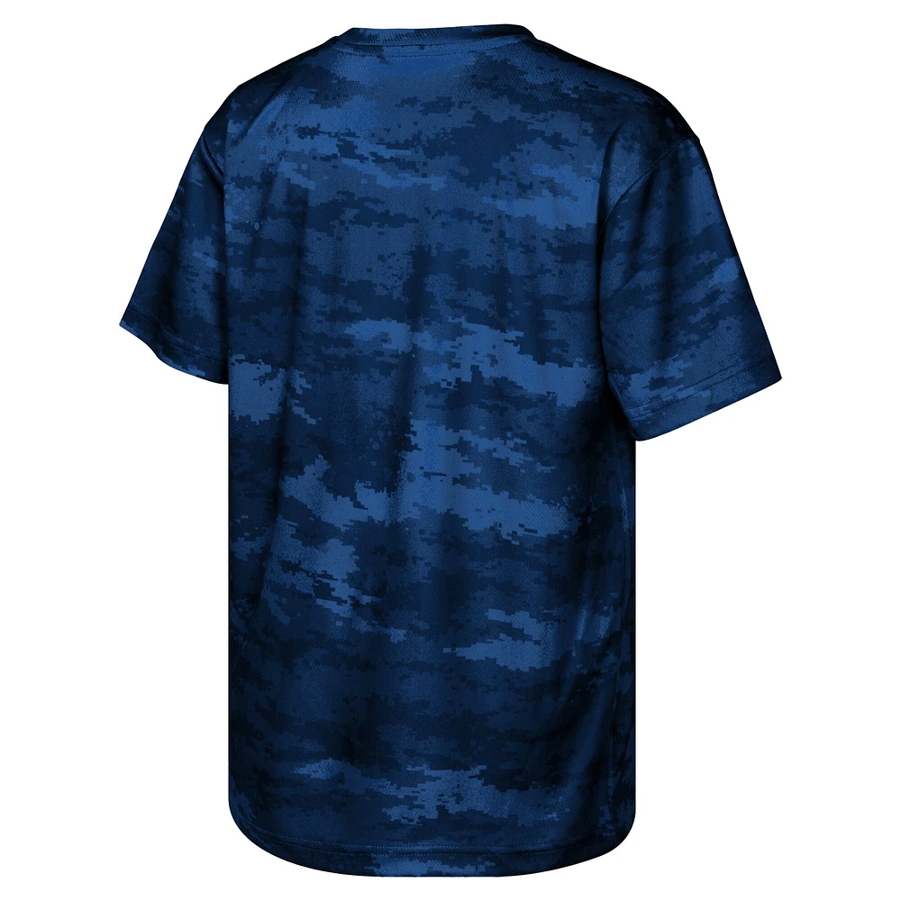 Preschool College Navy Seattle Seahawks Scrimmage T-Shirt