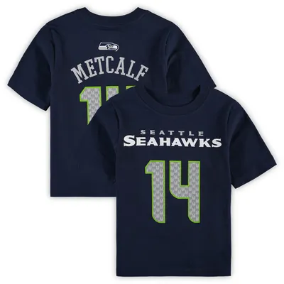 Lids Seattle Seahawks Preschool Gummy Player T-Shirt - College Navy