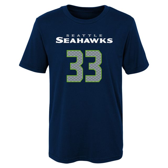 Jamal Adams Seattle Seahawks Preschool Mainliner Player Name & Number T- Shirt - College Navy