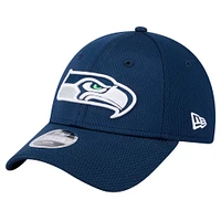 Preschool New Era College Navy Seattle Seahawks Main 9FORTY Adjustable Hat