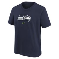 Nike Preschool Nike College Navy Seattle Seahawks Logo Football - T-Shirt