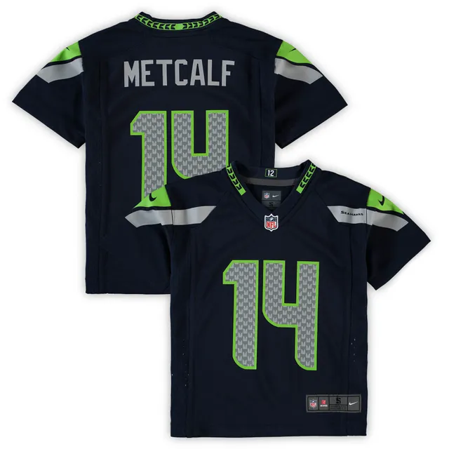 Nike Dk Metcalf Neon Green Seattle Seahawks Alternate Vapor Elite Player Jersey