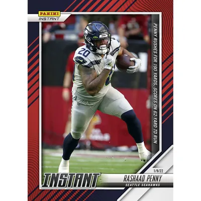 Rashaad Penny Seattle Seahawks Fanatics Exclusive Parallel Panini Instant NFL Week 18 Penny Rushes for 190 Yards, Scores on a 62-Yard TD Run Single Trading Card - Limited Edition of 99