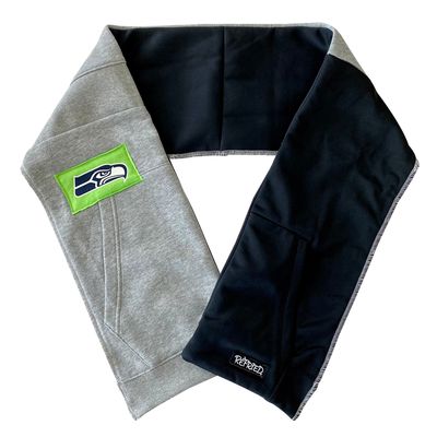 Refried Apparel Seattle Seahawks Sustainable Upcycled Scarf