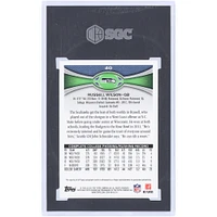 Russell Wilson Seattle Seahawks Autographed 2012 Topps Chrome #40 SGC Authenticated 9.5/10 Rookie Card