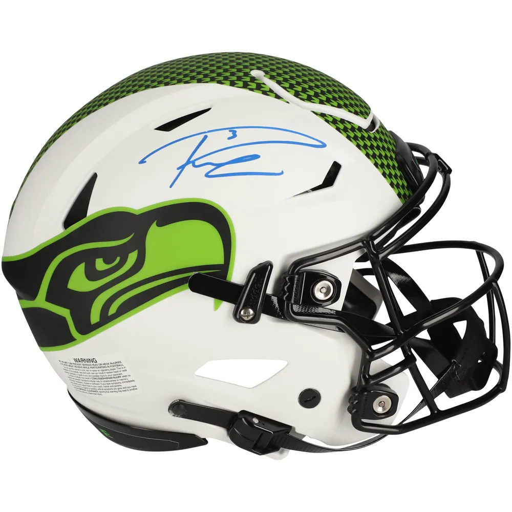 DK Metcalf Signed Seattle Seahawks Speed Eclipse NFL Mini Helmet