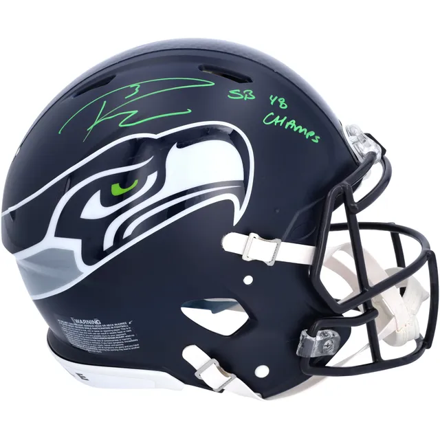 Russell Wilson Autographed Denver Broncos Authentic Camo Helmet