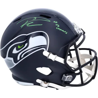 : Russell Wilson Denver Broncos Autographed Riddell 2022