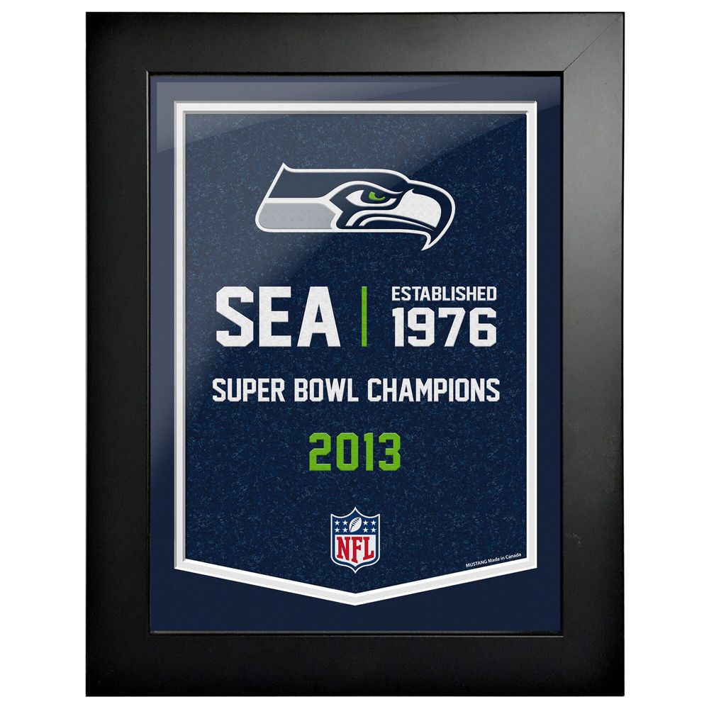 Seattle Seahawks - 12'' x 16'' Empire Framed Art