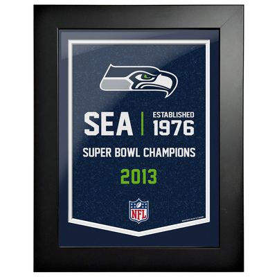 Seattle Seahawks - 12'' x 16'' Empire Framed Art