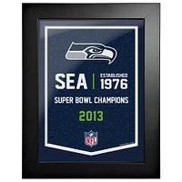 Seattle Seahawks - 12'' x 16'' Empire Framed Art