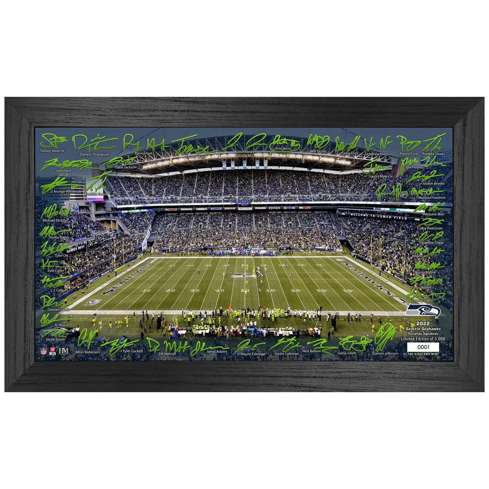 Lids Minnesota Vikings Highland Mint 12'' x 20'' 2022 Facsimile Signature  Gridiron Collection Framed Photo