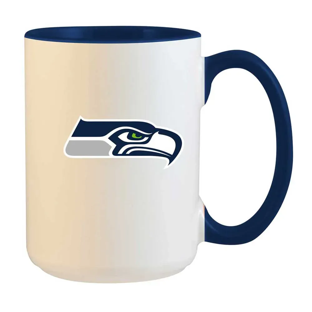 Lids Seattle Seahawks 15oz. Inner Color Mug