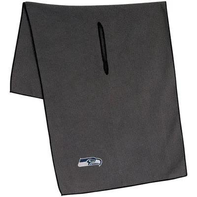 Serviette en microfibre grise Seattle Seahawks 19 "x 41"