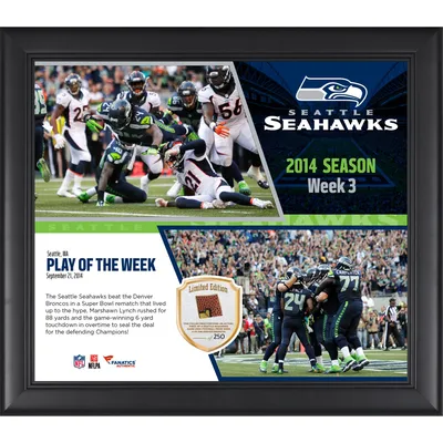 Lids Philadelphia Eagles Fanatics Authentic 2017 NFC Champions Framed 20 x  24 with a Piece of Game-Used Football - Limited Edition of 250