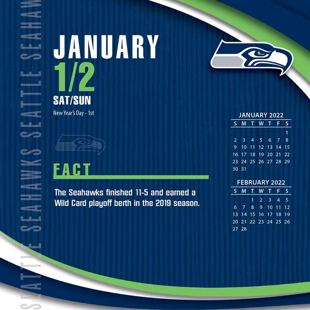 Turner Licensing, NFL Seattle Seahawks 2024 Mini Wall Calendar