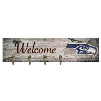 Seattle Seahawks 24" x 6" Mounted Coat Hanger