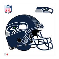 Seattle Seahawks - 36'' Team Helmet Repositionable Wall Decal