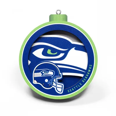 Seattle Seahawks 3D Logo Series Ornament