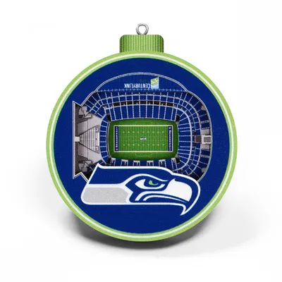 Seattle Seahawks 3D Stadium Ornament