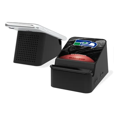Seattle Seahawks 5-Watt Legendary Design Wireless Charging Station and Bluetooth Speaker