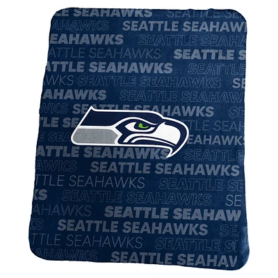 Couverture polaire classique 50'' x 60'' Seahawks de Seattle