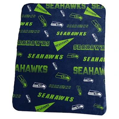 Couverture polaire classique Seattle Seahawks 50" x 60"