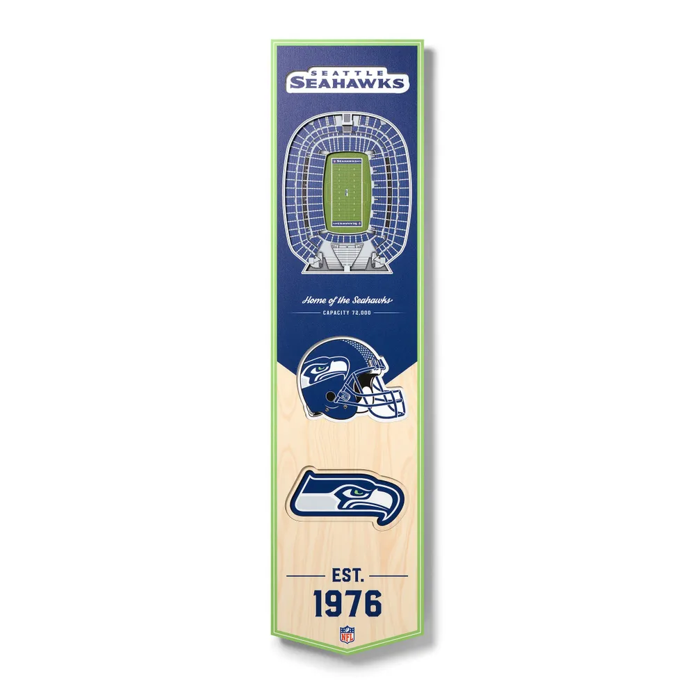 3D NFL Stadium Coaster Set - Seattle Seahawks