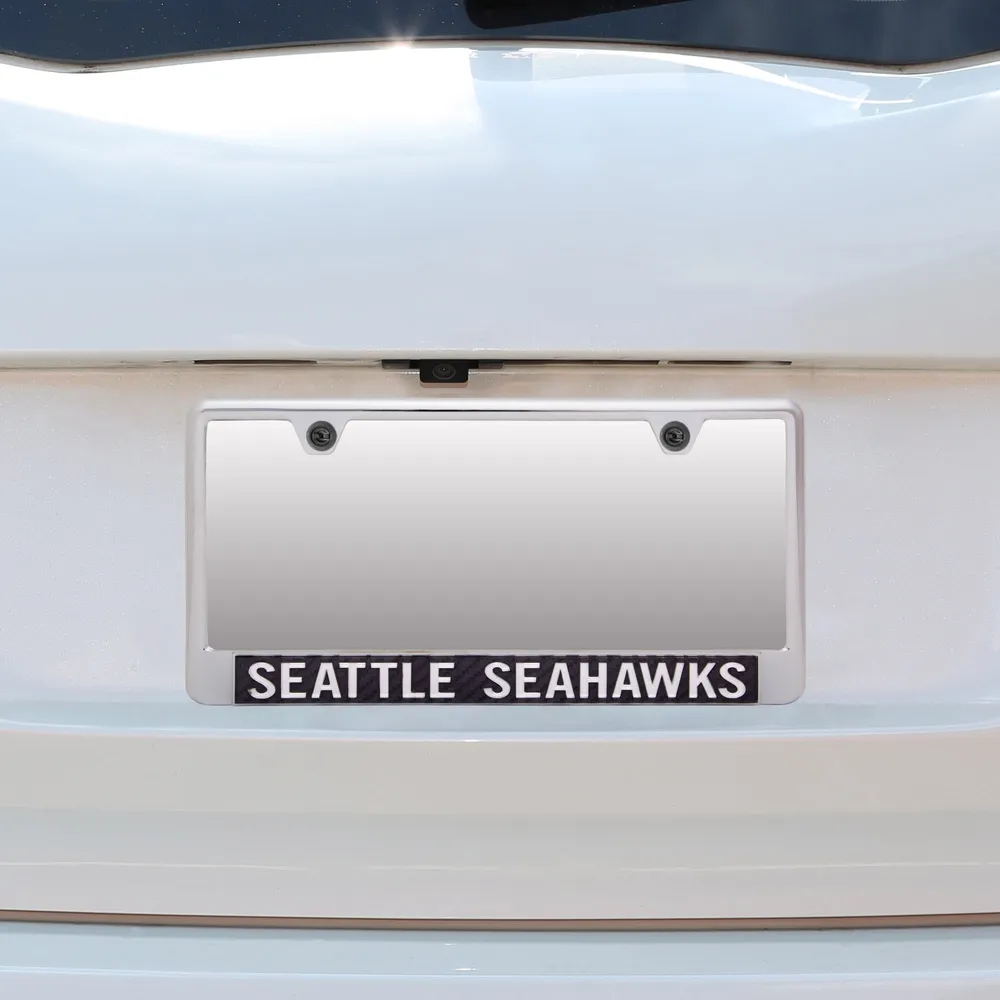 Seattle Seahawks Metal License Plate