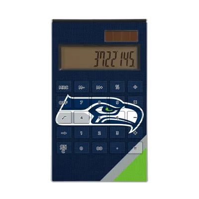 Seattle Seahawks Diagonal Stripe Desktop Calculator