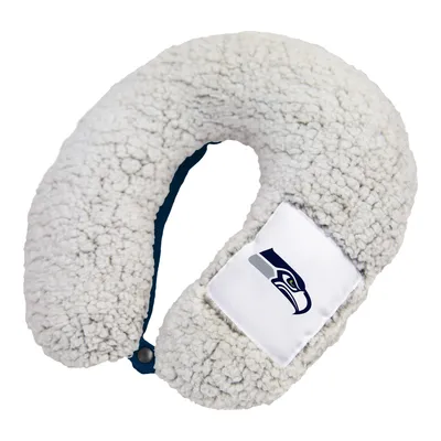 Seattle Seahawks Frosty Sherpa Neck Pillow