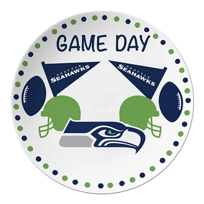 Plaque du jour du match des Seahawks de Seattle